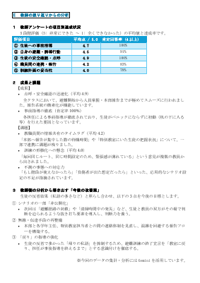 260511_第１回避難訓練の反省.pdfの2ページ目のサムネイル